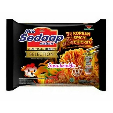

Sedaap Mie Korean Spicy paket isi 5