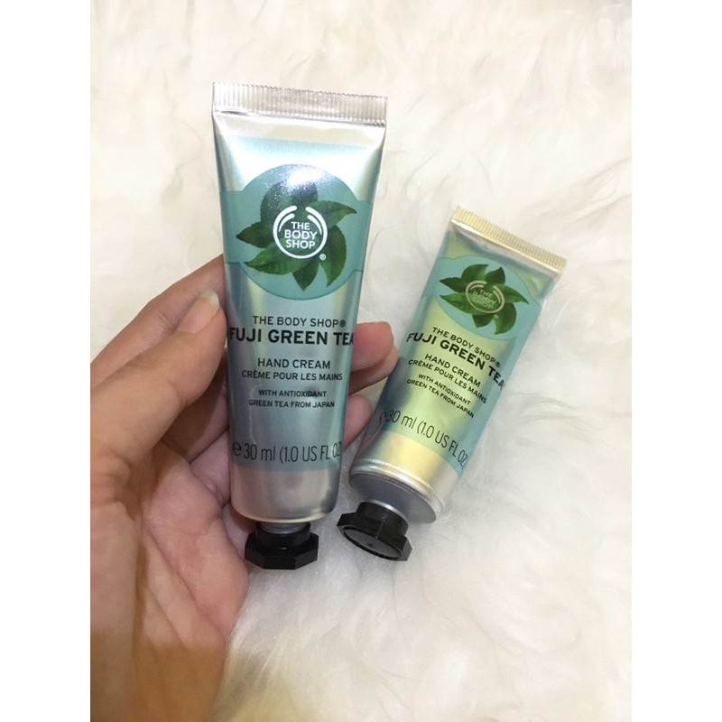 Hand Cream Fuji Green Tea the body shop | Shopee Indonesia