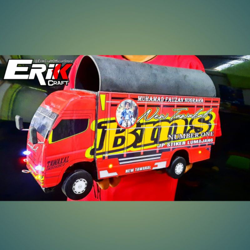 TRUK OLENG NEW TAWAKAL MERAH
