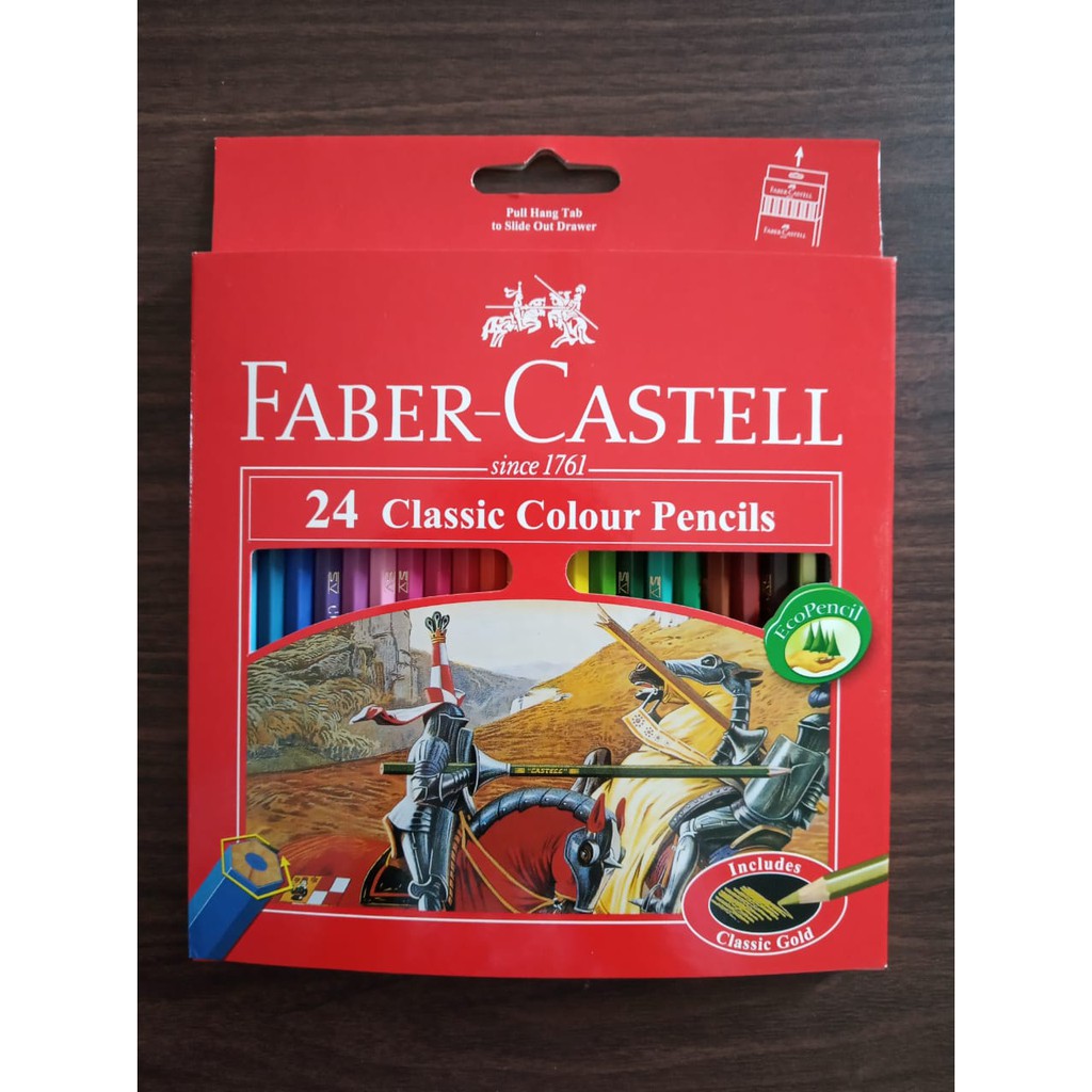 

Pensil Warna Faber Castell Classic 24L