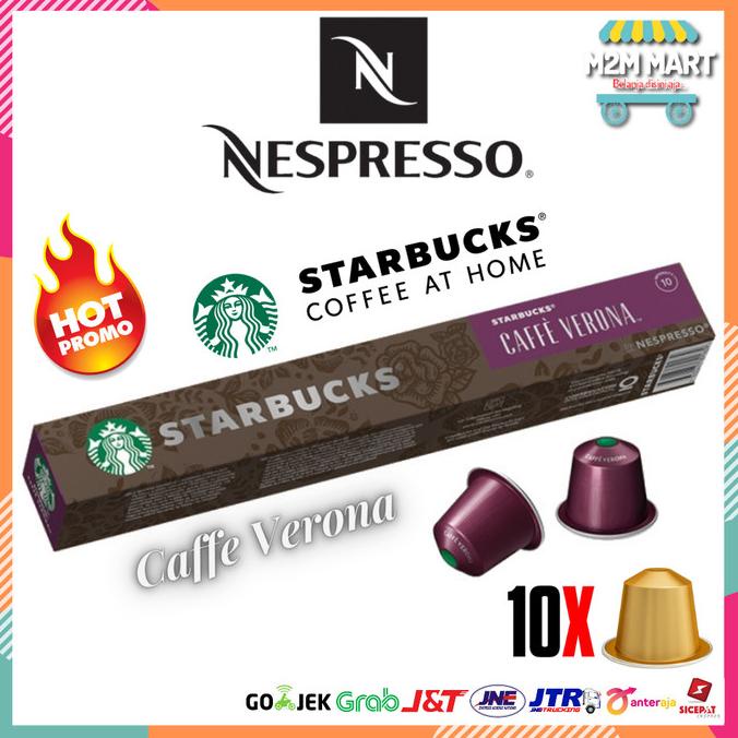 

Kopi Nespresso Kapsul Starbucks Caffe Verona Capsules