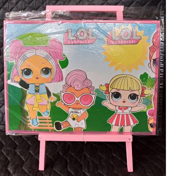 

QBP papan tulis anak bisa sambil duduk 30cm x 40cm ▼➴ Promo ╯▔〔