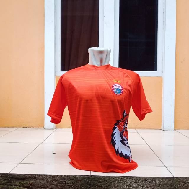 Jersey kaos baju bola persija roar 3rd oren