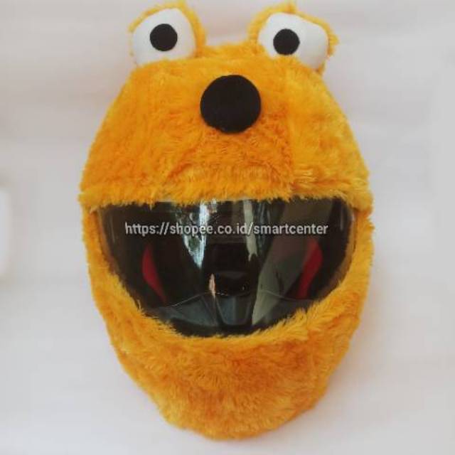 Sarung Helm Boneka Elmo warna Kuning