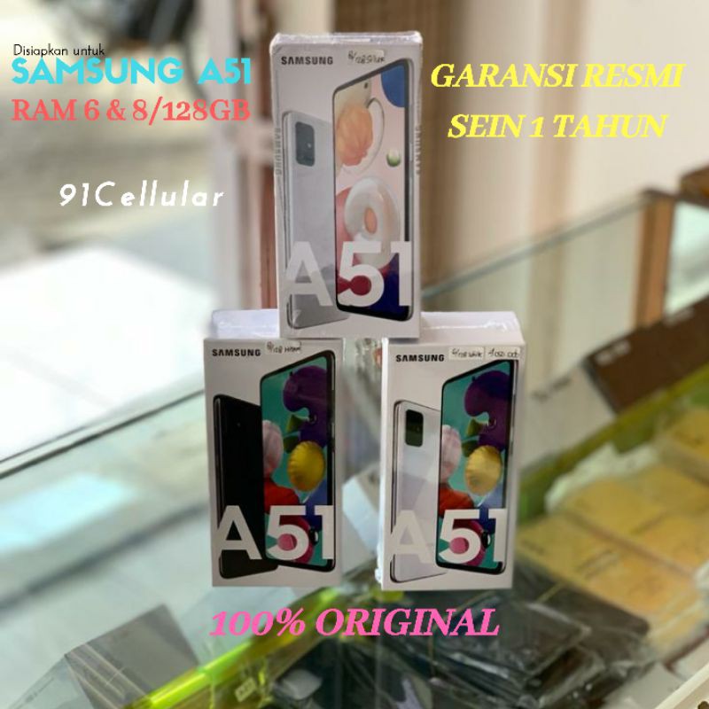 Samsung galaxy A51 ram 6/128 & ram 8/128 gb garansi resmi