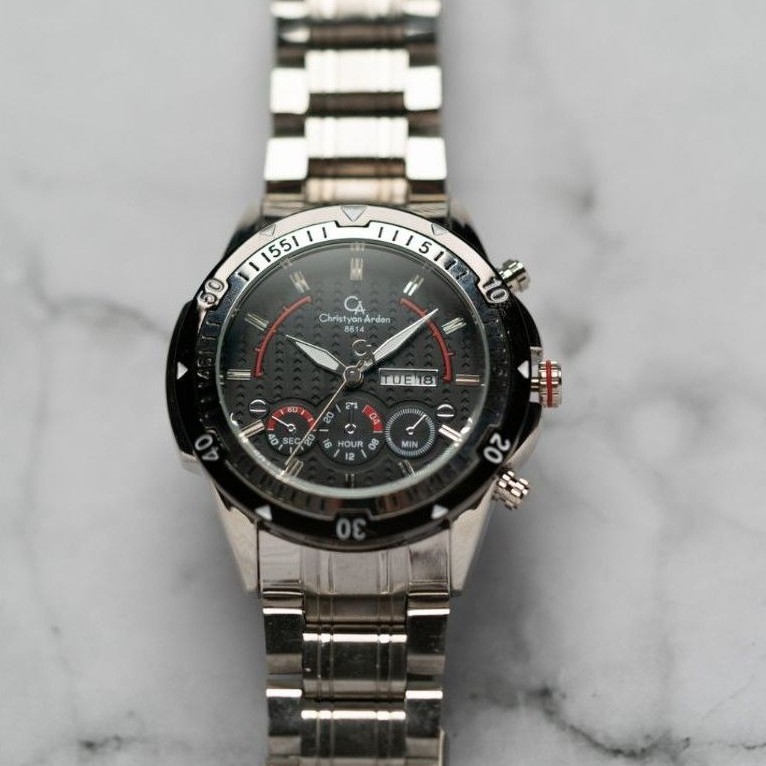 Christyan Arden DAY DATE EDITION CA8614 GTH - Black Dial (46mm)