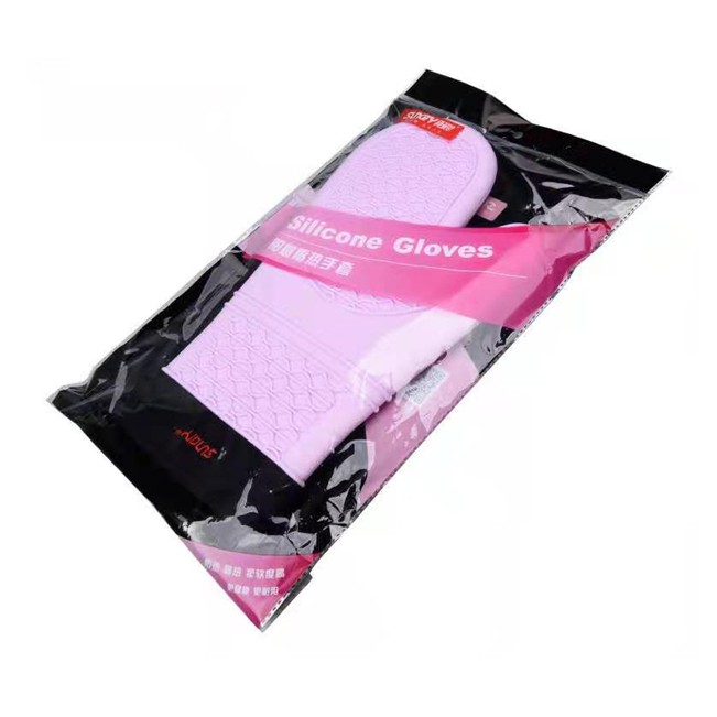 Sarung Tangan SUNCITY YC6001 Oven Glove Tahan Panas Warna Pink per PCS