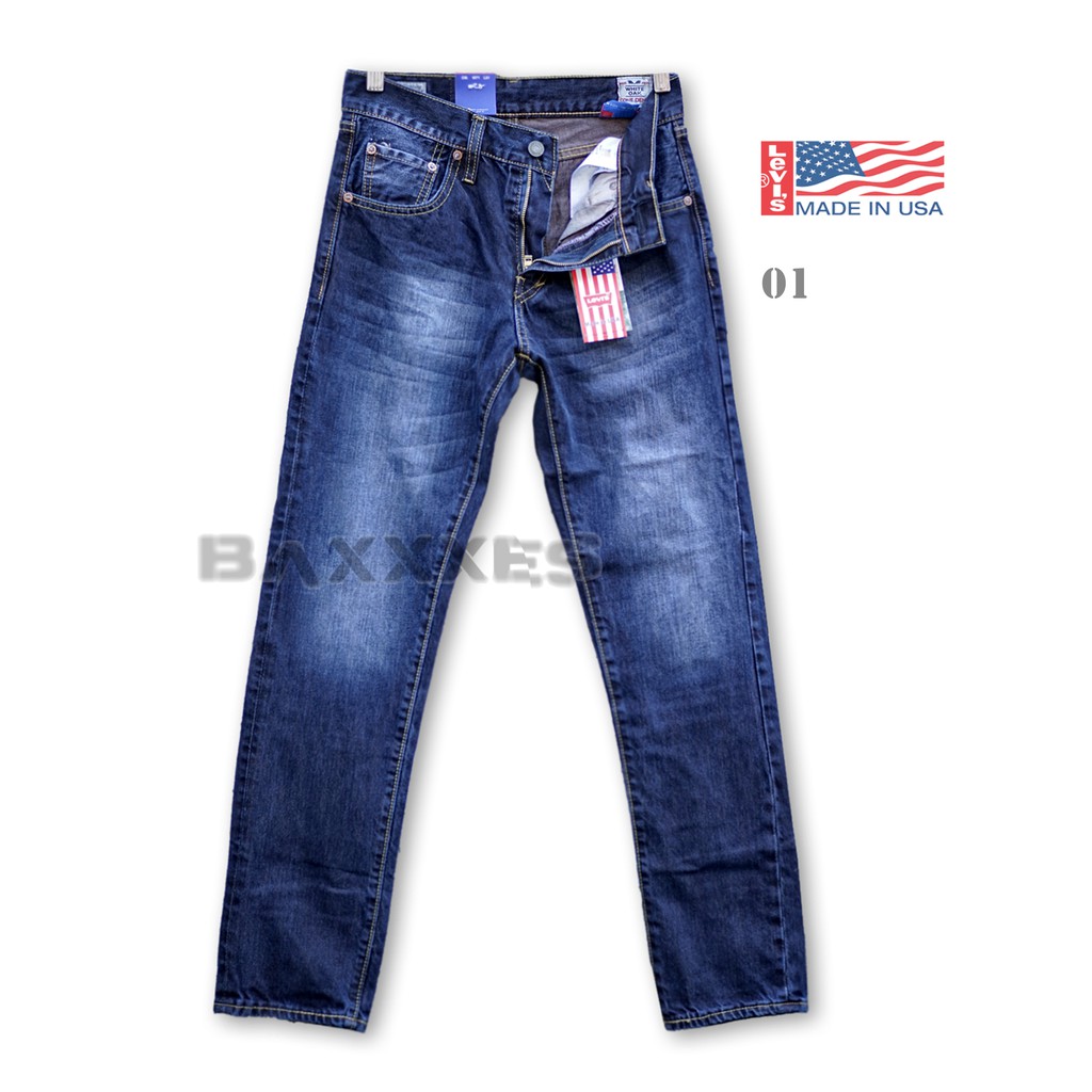 Jeans Levi's 505 | Jeans Pria | Prussian Blue | 505AUUSA01