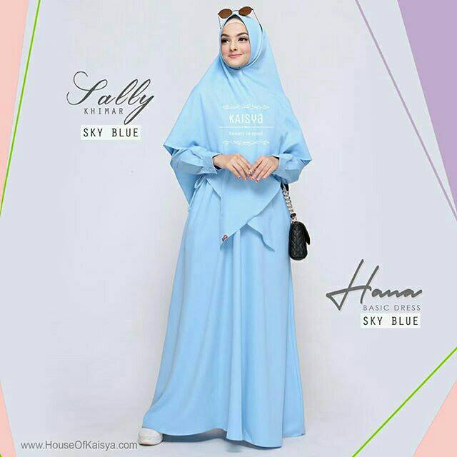 Hana dress sky blue