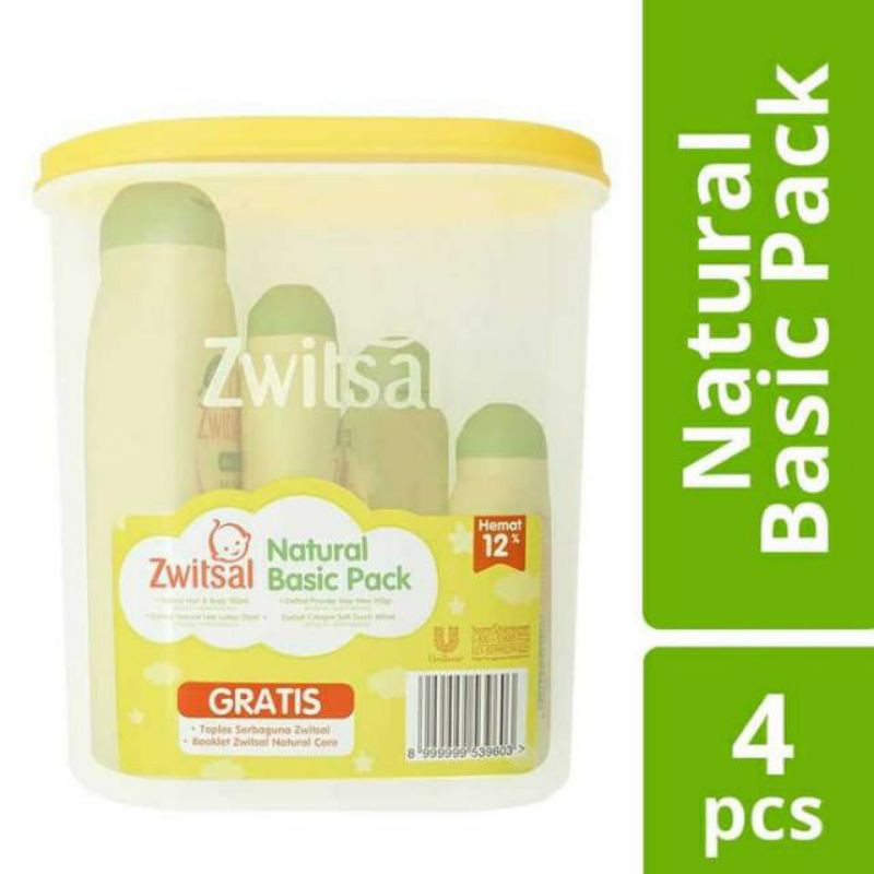 Zwitsal Natural Basic Pack PROMO Paket Zwitsal Baby