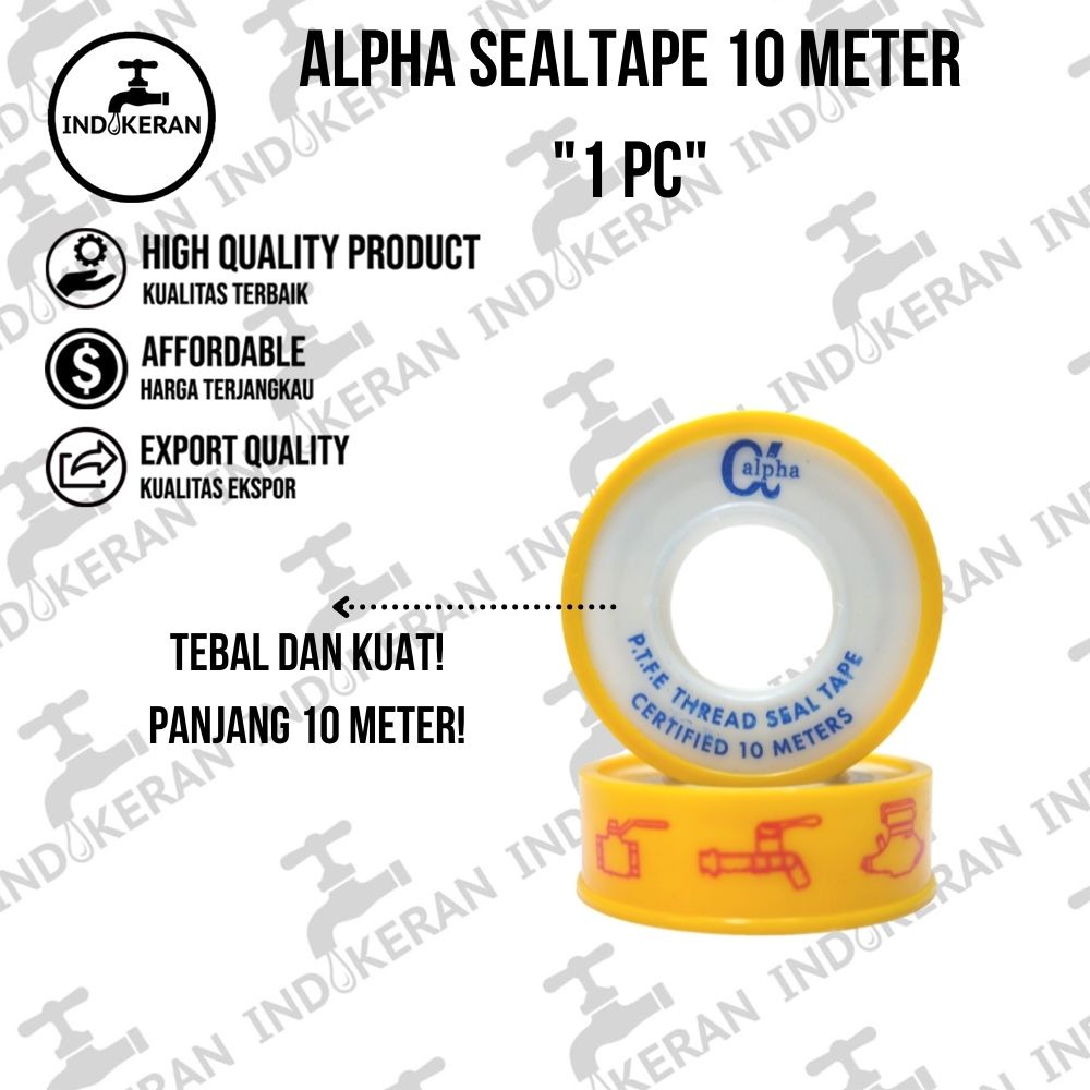 INDOKERAN - Seal Tape ALPHA - 1 PC - 10 Meter