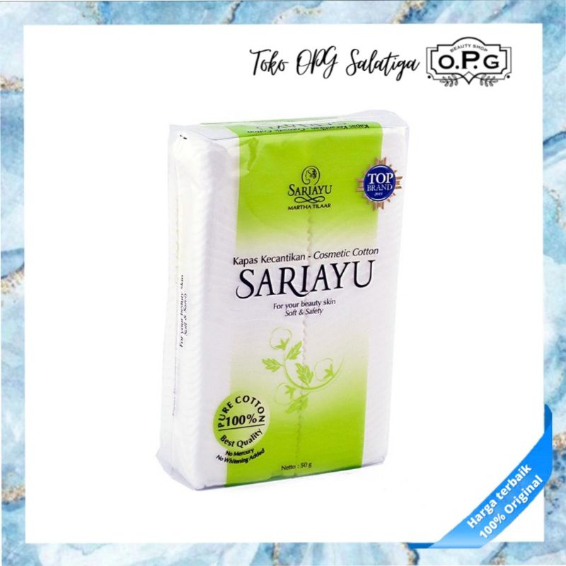 SARIAYU - Sariayu - sariayu - SARIAYU FACIAL COTTON - Facial Cotton Sariayu - Kapas Wajah Sariayu (3