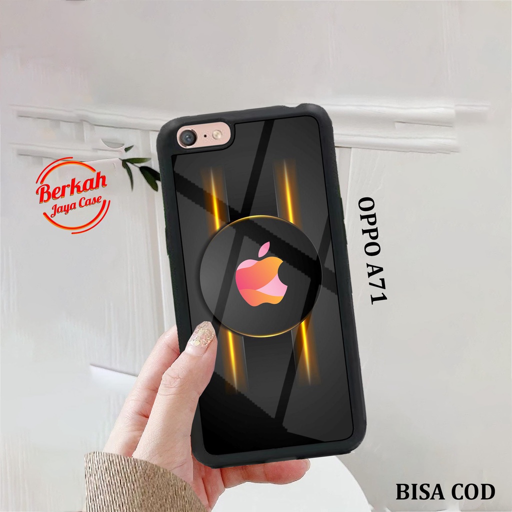Case OPPO A71 Casing OPPO A71 case APEL BLACKGROUND Case hp kondom hp case aesthetic case anime case