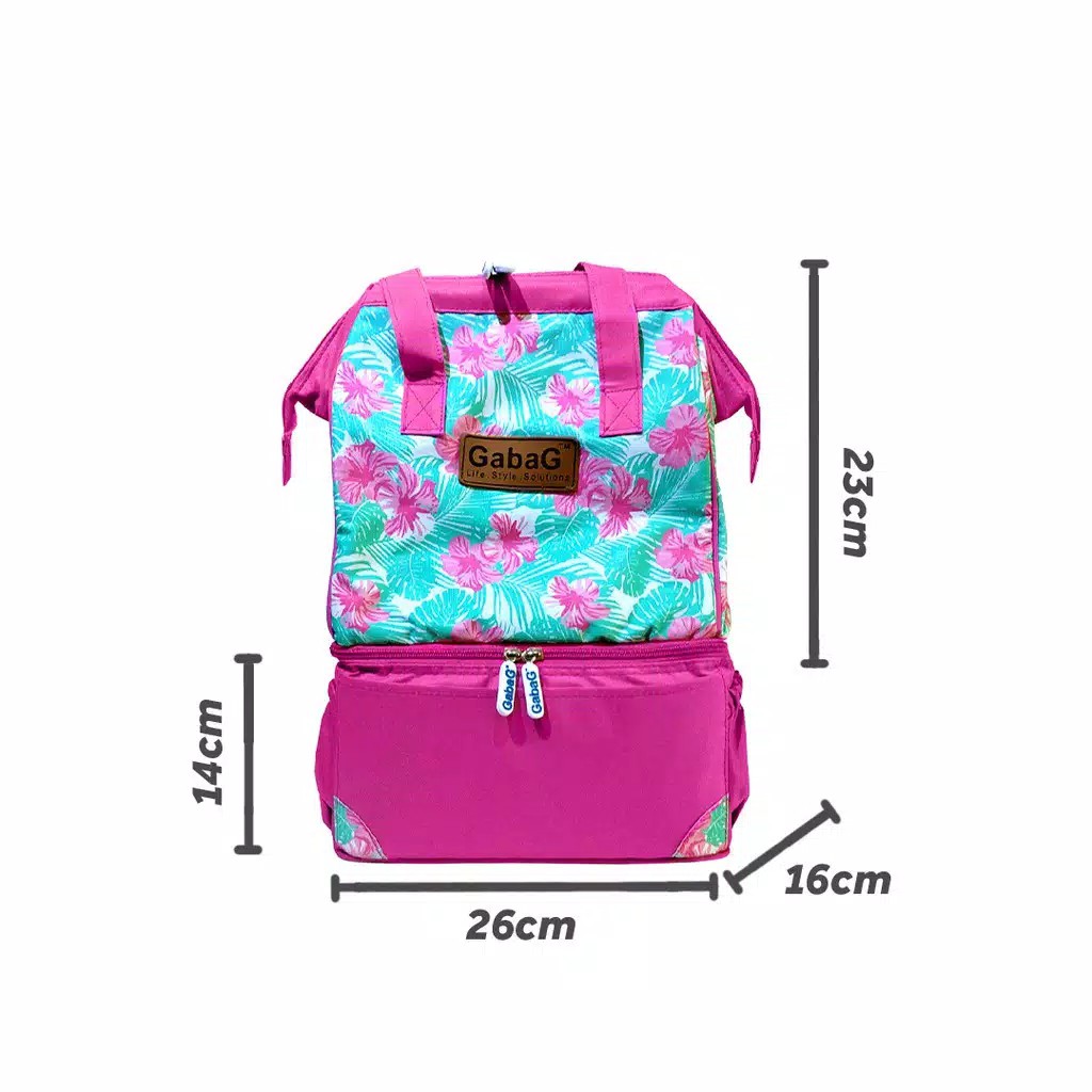 Gabag - Cooler Bag - Thermal Bag Dahlia 8997279103147 Tas Pendingin, Tas Diaper