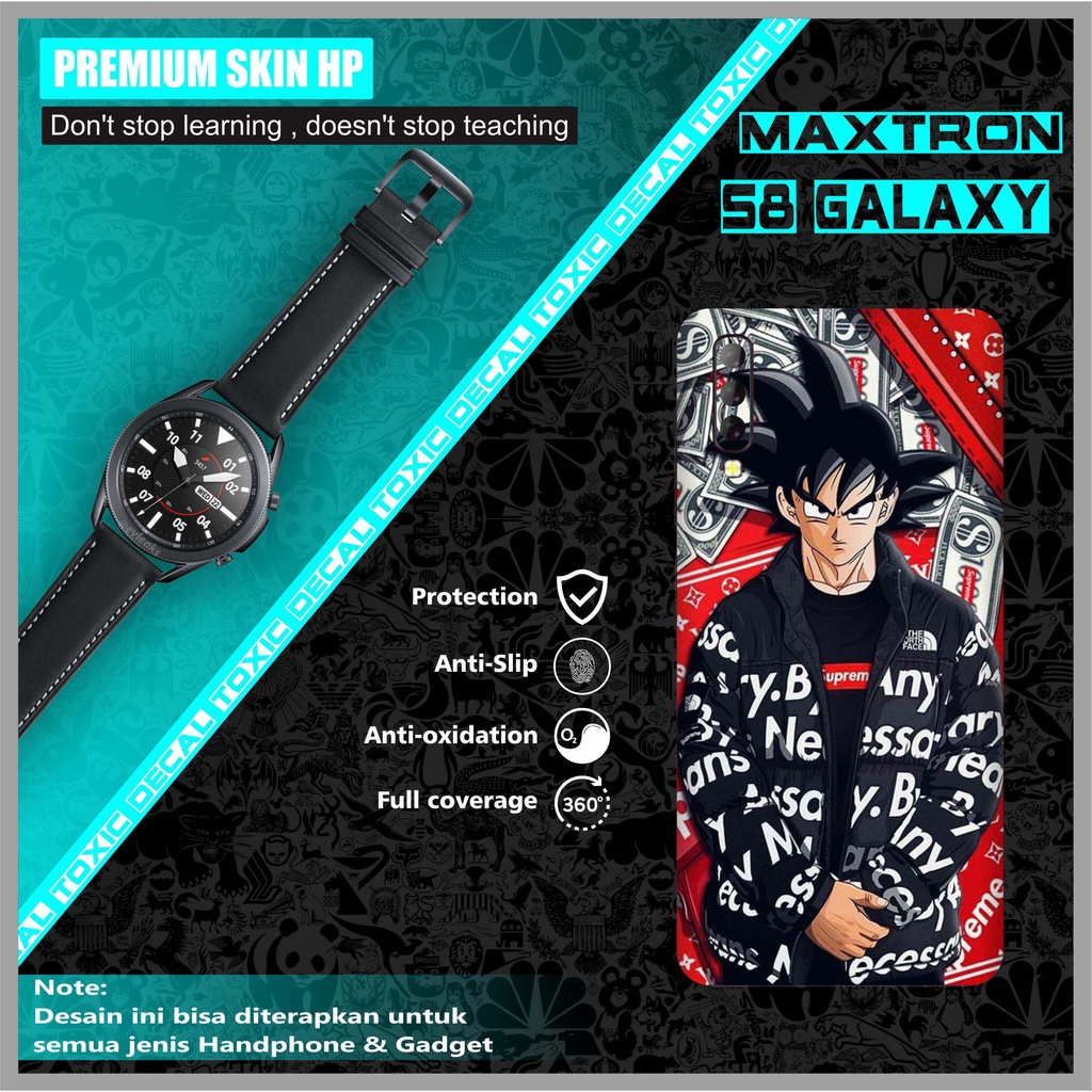SKIN MAXTRON S8 GALAXY GOKU