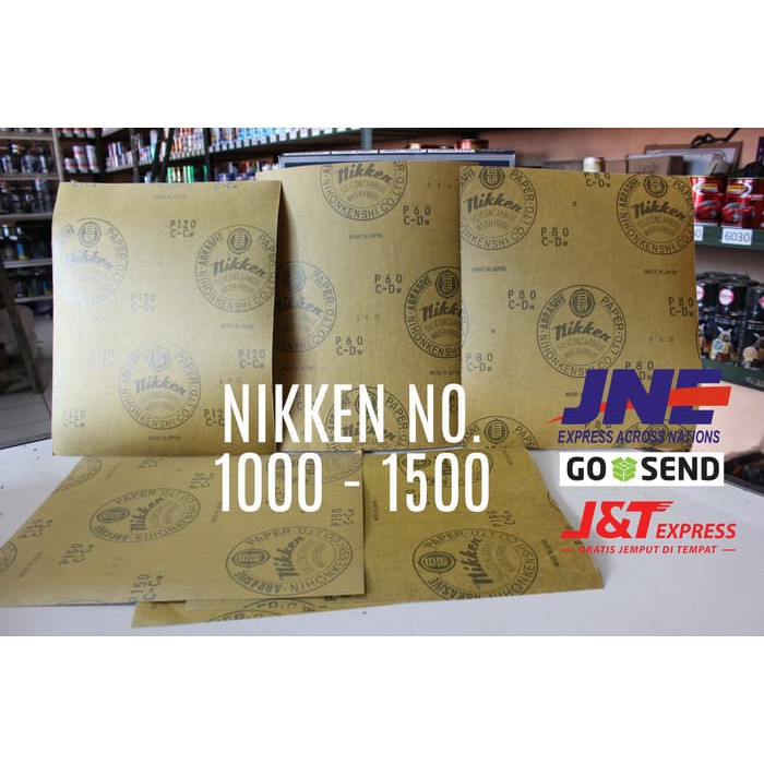 Amplas / Ampelas / Hamplas / Hampelas NIKKEN Grit 1000 - 1500