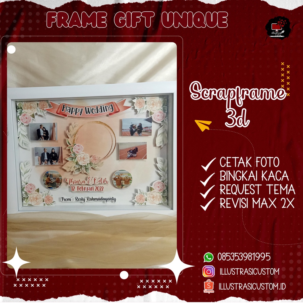 Scrapframe 3D Custome