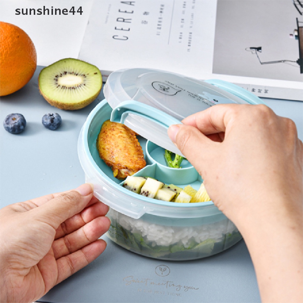 Sunshine Kotak Makan Bento 2 Lapis Untuk Piknik / Outdoor