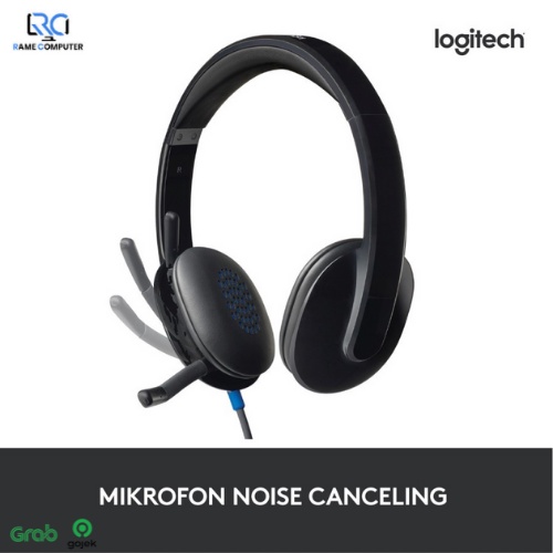 Logitech H540 Headset Stereo USB Mikrofon Noise-Cancelling