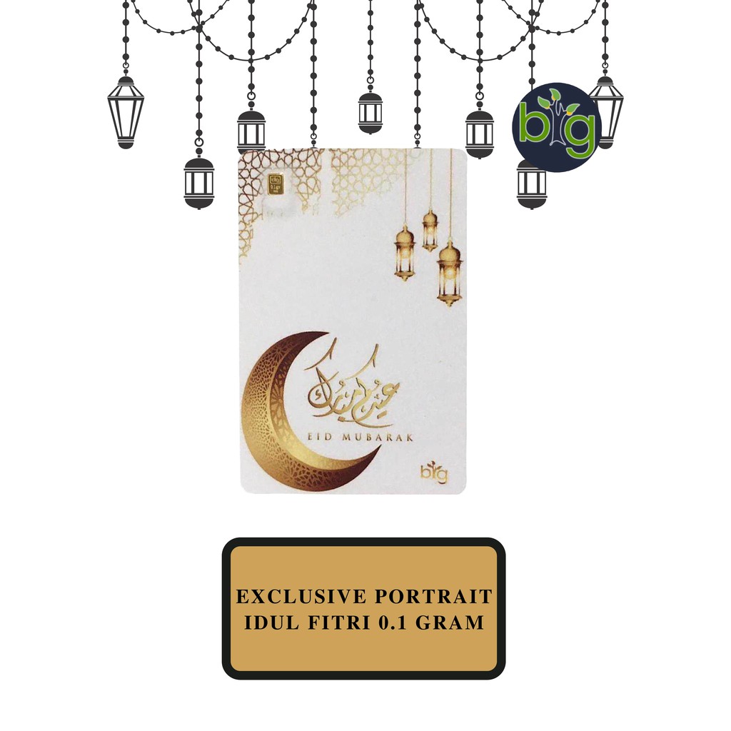 

Emas mini 0.1 gr Pt Big Gold gifs series edisi lebaran pvc thr idul fitri ampao lebaran