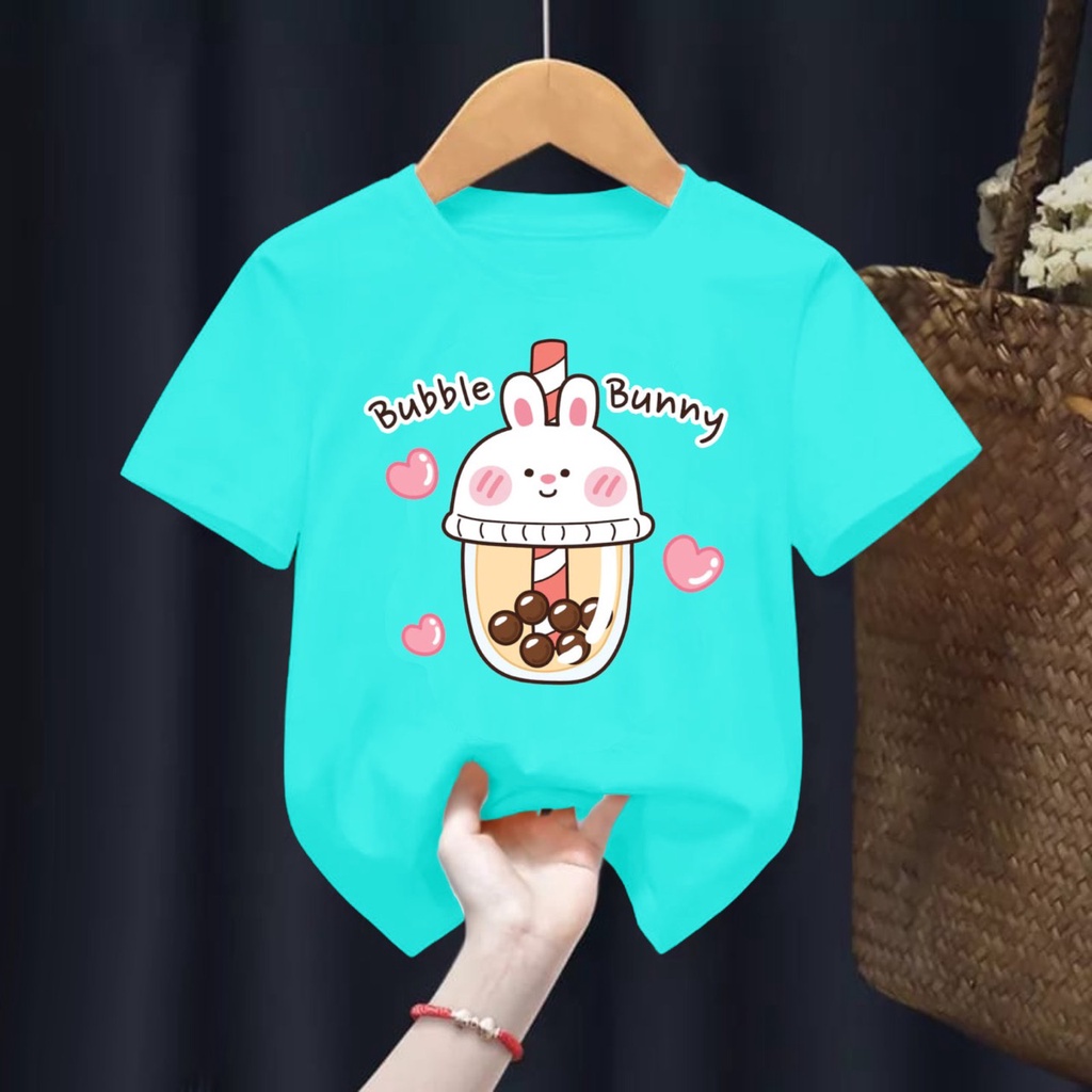 KAOS ANAK PEREMPUAN BOBA 2-11 TAHUN