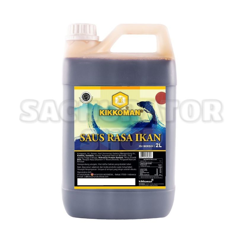 

Kikkoman Kikkomen Kikoman Kikomen Bumbu Saus Rasa Ikan Fish Flavored Sauce Jerigen 2 Liter