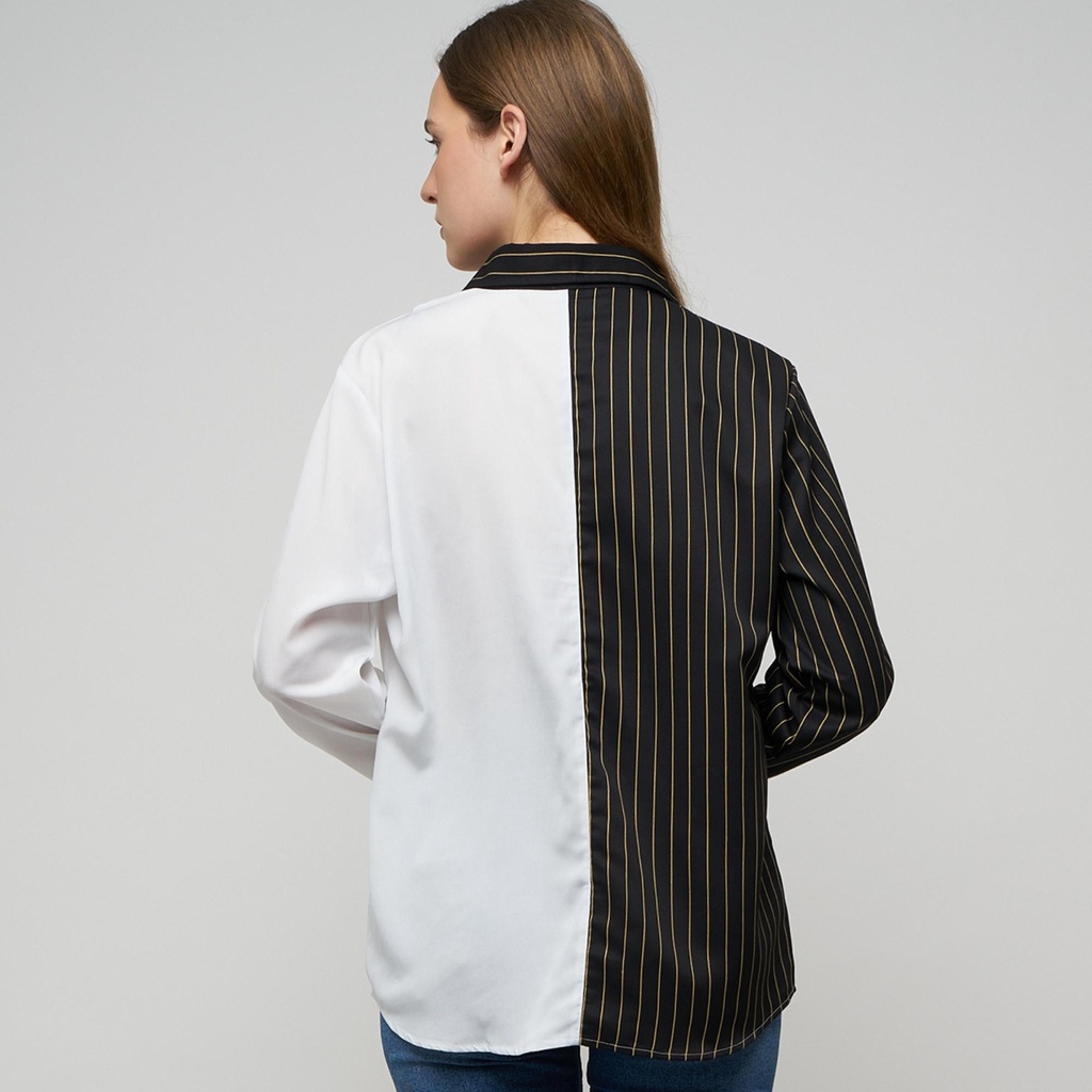 Monellina 601120 Kemeja Wanita Lengan Panjang-4