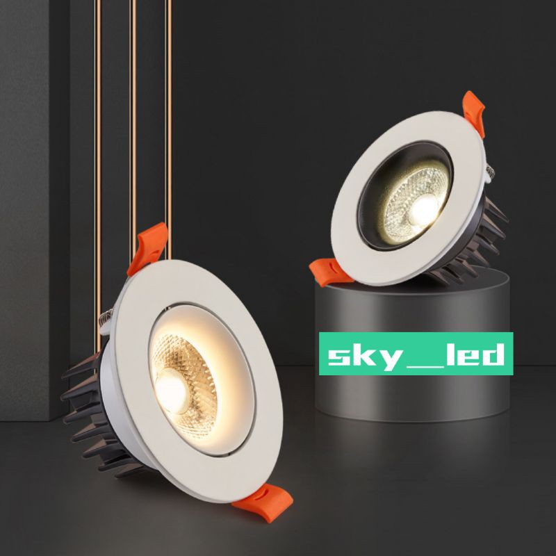 DOWNLIGHT COB 5W /7W / LAMPU DOWNLIGHT LED  COB 220V/  SPOT LIGHT