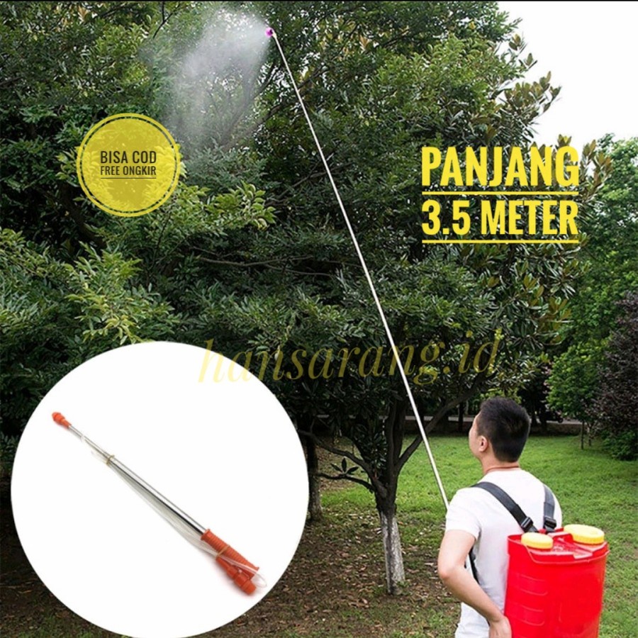 Stik Tengki Sprayer Antena Bisa Panjang 3,5 Meter