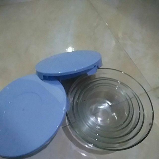 Terlaris Mangkok Kaca Tebal 5 Susun