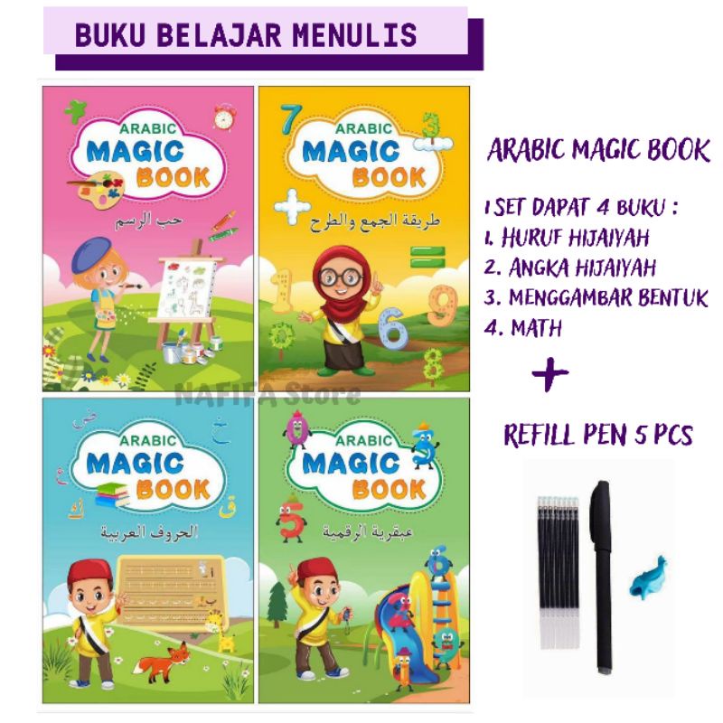 

NAFF Buku Belajar Menulis - Sank Magic Book Arabic/Hijaiyah