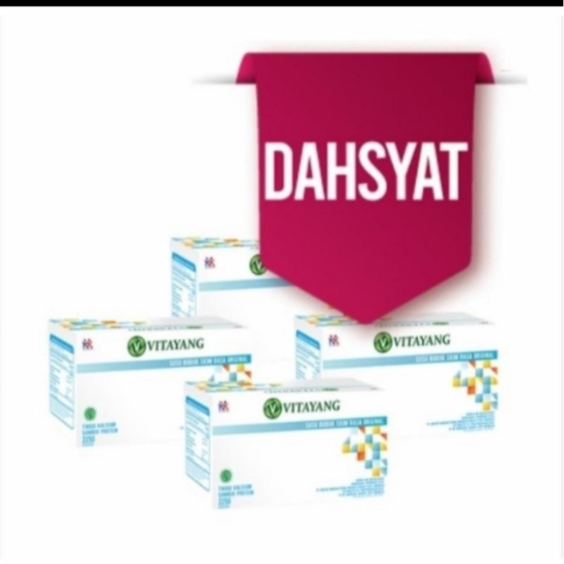 

Vitayang Susu Skim Bubuk Kolesterum 4 Box Original