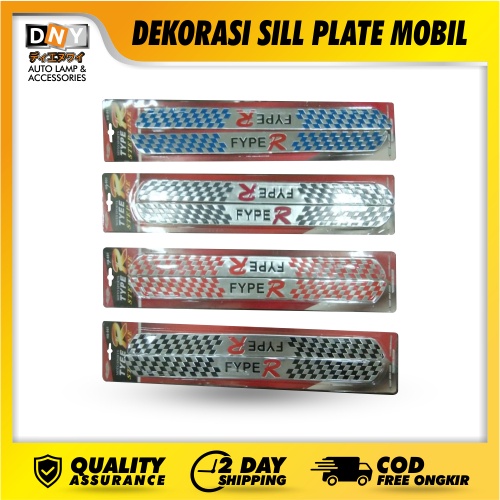 Door Sill Plate Pijakan Kaki Pintu Mobil Dekorasi Pintu Mobil