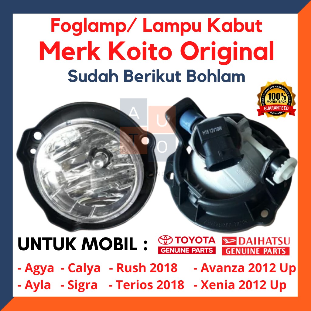 Foglamp Agya Foglamp Ayla Lampu Kabut Calya Lampu Kabut Sigra Lampu Kabut Rush Terios Avanza Xenia