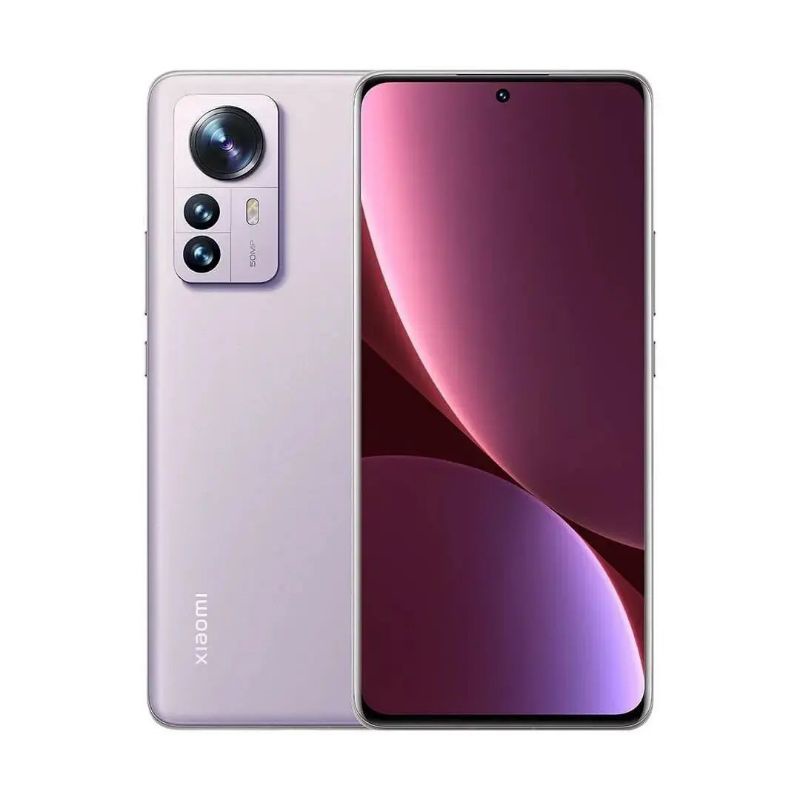 HP Terbaru Xiaomi 12 Pro 5G 8/256 Ram 8GB Rom internal 2565GB - New TAM Original Garansi Resmi - Handphone Smartphone Hape 50MP OIS Snapdragon 8 Gen 1 - Warna Baru Blue Gray Grey Black Purple Blue Biru Abu abu Hitam 8 12 256 - Promo Murah-Purple