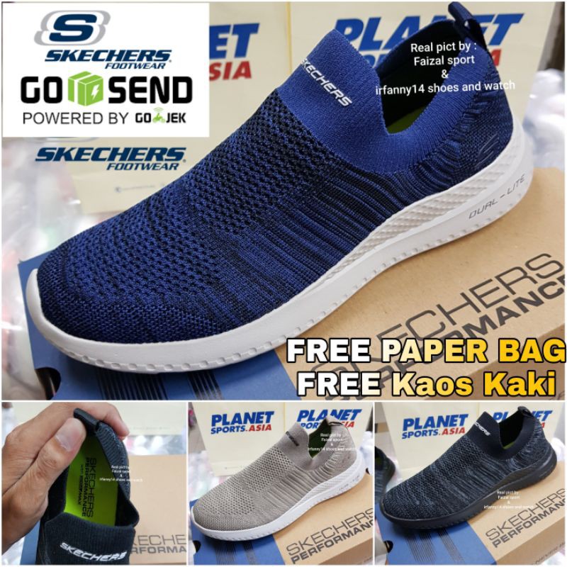 Skechers Skecher Pria Sepatu Pria Slip On Pria Skechers Gowalk 5 Downdraft Sepatu Slip On Shopee Indonesia