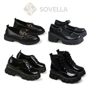 Image of SOVELLA Rachel Sepatu Sneakers Boots Formal Kerja Wanita Import