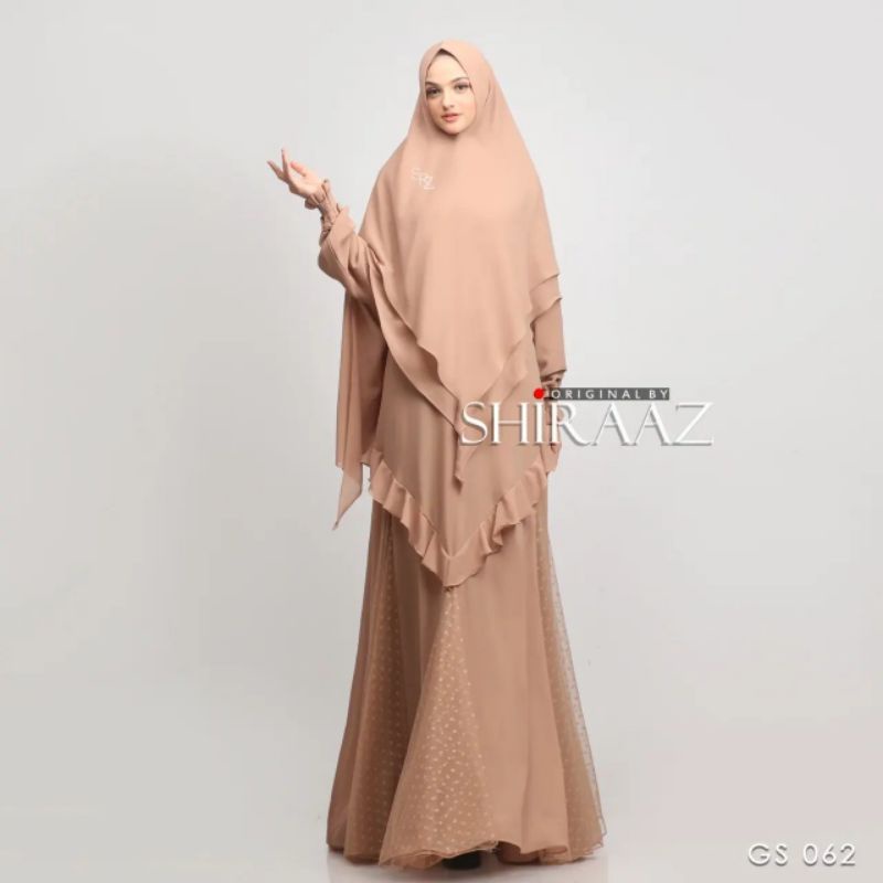 GS 062 Gamis Syari Tile by Shiraaz original