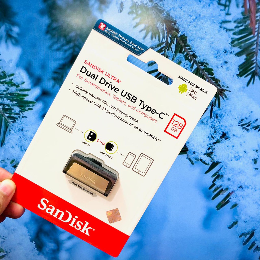 SANDISK OTG 64 GB / 32 GB / 16 GB USB TYPE C 3.1 ULTRA DUAL Sandisk Dual Drive TYPE C USB 3.1 - OTG Type C 32 GB USB 3.1 Bergaransi Resmi