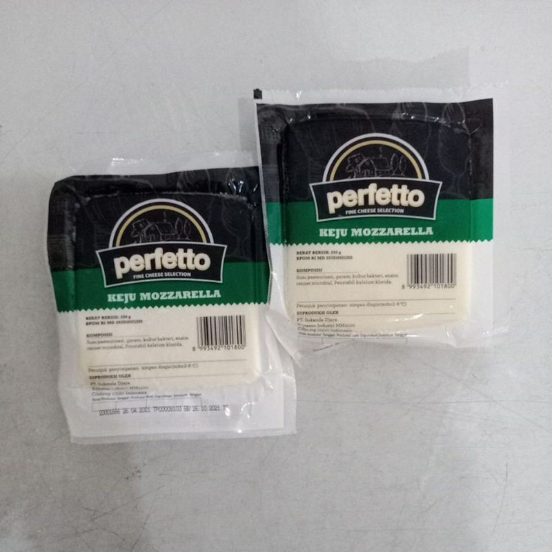 

Perfetto Keju Mozarella 250gr