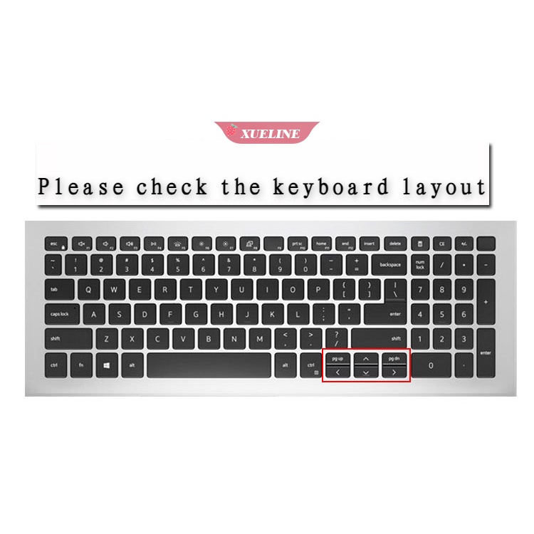 Pelindung keyboard Silikon Untuk Dell Lingyue ins5590 5000 tenth generation i5593 15.6 (ZXL)