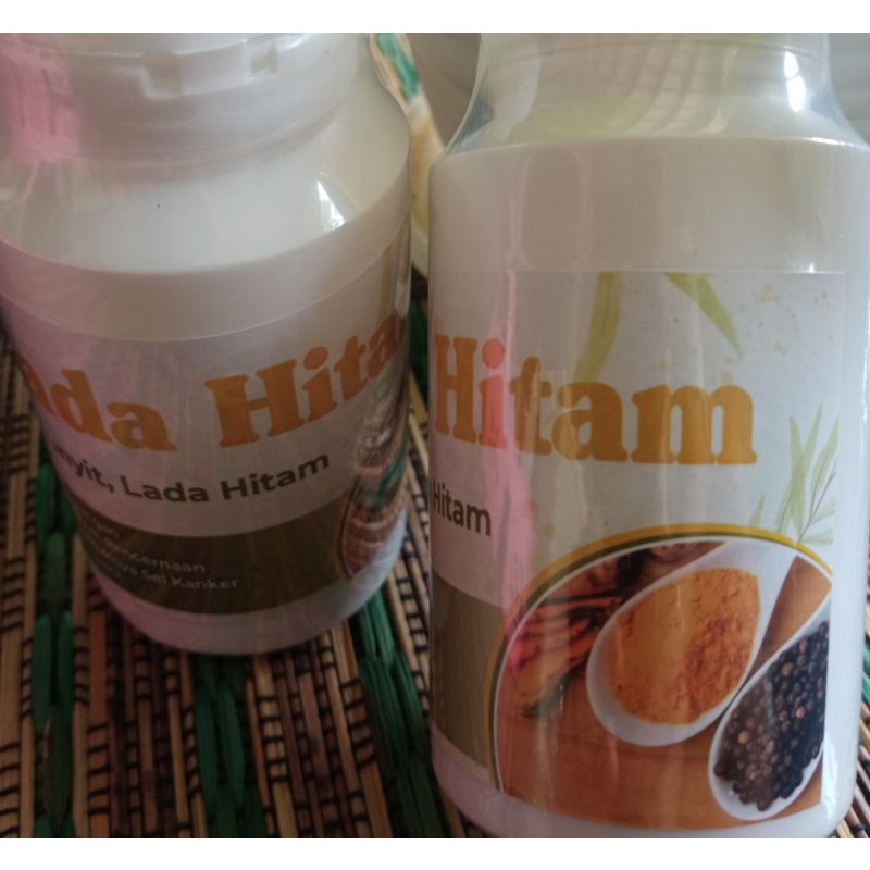 Kapsul KULAHI /  KUNYIT LADA HITAM isi 100 kapsul