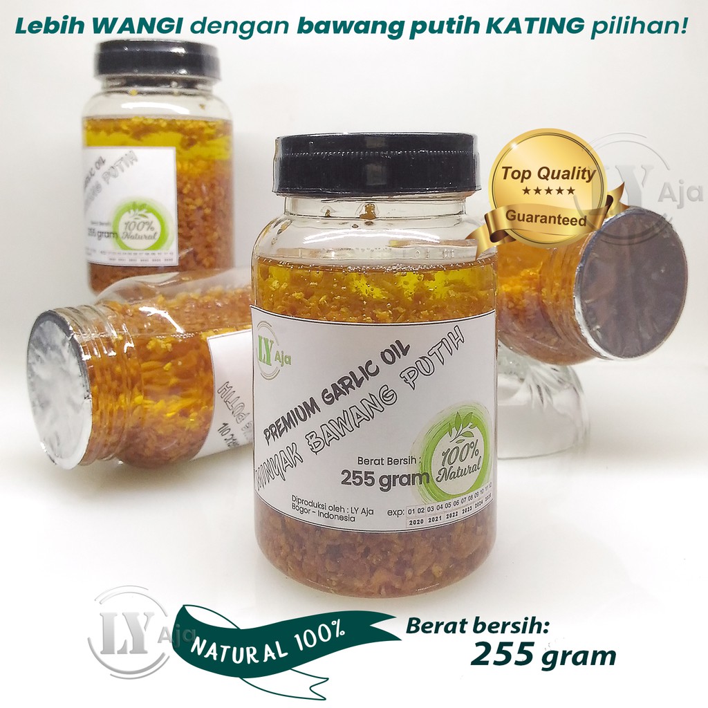 

Minyak Bawang Putih KATING Goreng 255 Gram / Premium Garlic Oil LY Aja 255 Gr