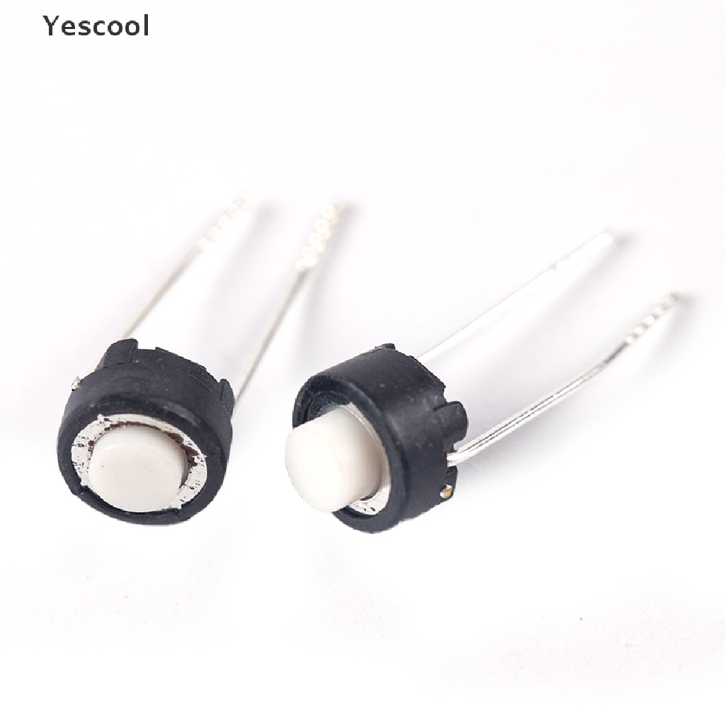 Yescool 50pcs Tombol Tekan Micro Switch 6x6 X 4.3 / 6x6 X 5mm