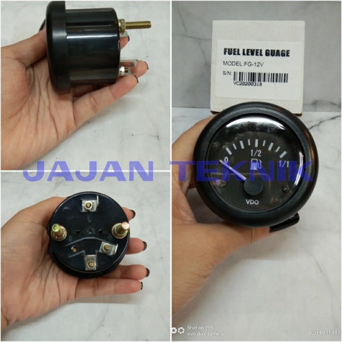 Vdo Fuel level gauge 12vdc / vdo