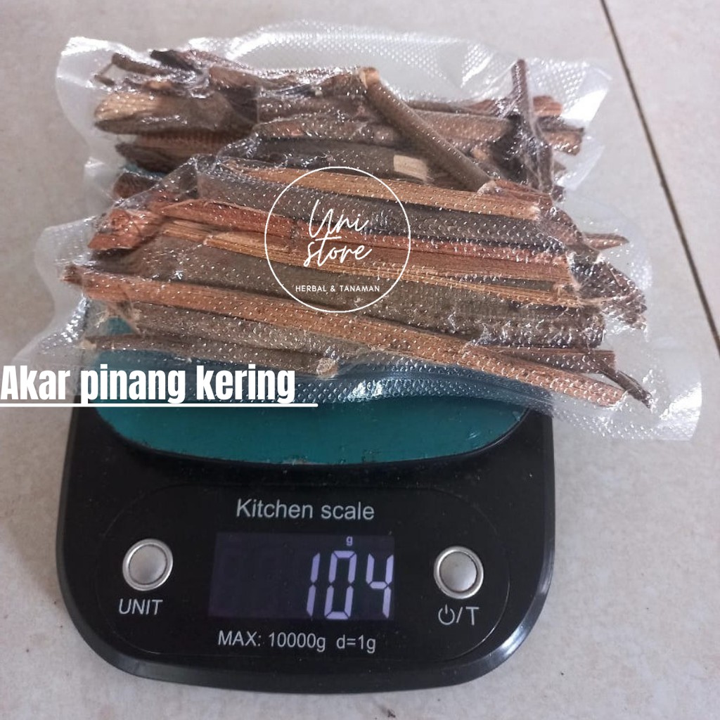 

1pack akar pinang kering herbal higienis