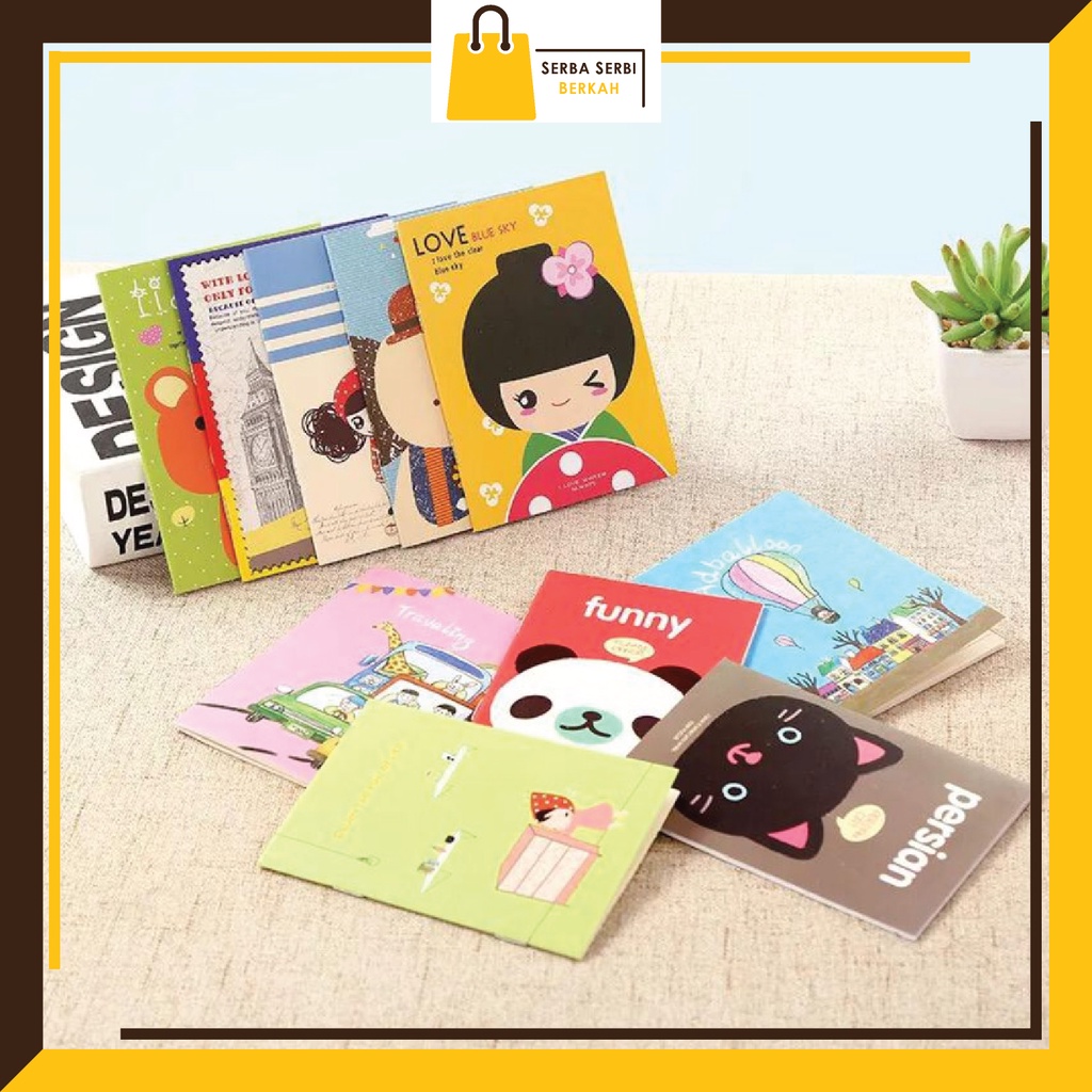 

SSB - Memo Kecil / Buku Tulis Mini / Note book Motif
