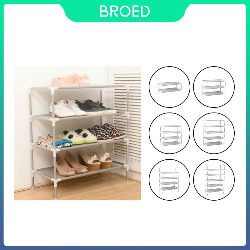 Stainless Steel Non Woven Multi Layer Shoe Rack Shopee Indonesia