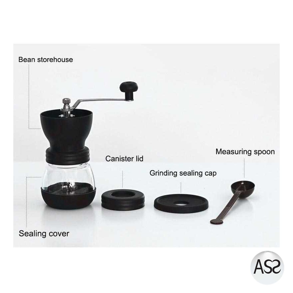 ASS Shop - OneTwoCups Alat Penggiling Kopi Manual Coffee Grinder - CF4146