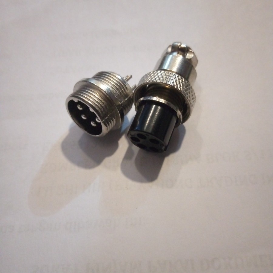 konektor timbangan digital 5pin bahan stenlis